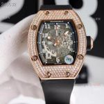 Copy Richard Mille 030 Diamond Watch Automatic For Men